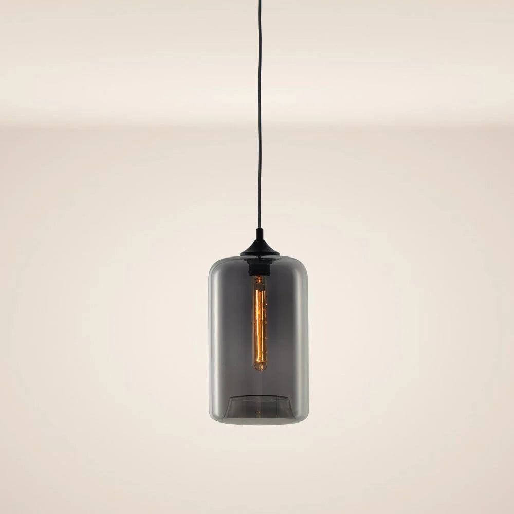 Cruet Glas-Pendelleuchte Up & Low