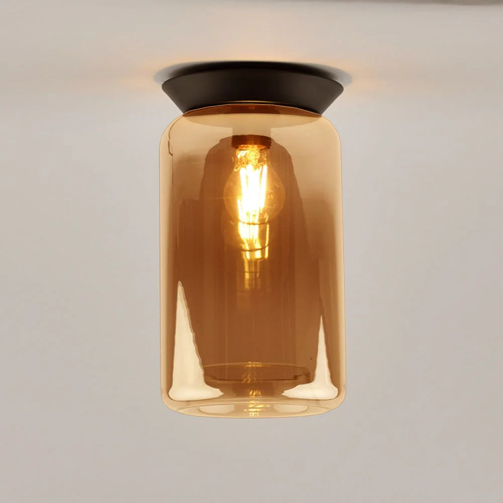 Cruet Glas Wand- und Deckenleuchte Up & Low
