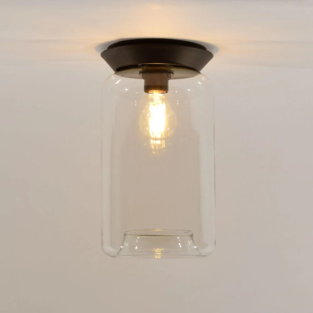 Cruet Glas Wand- und Deckenleuchte Up & Low