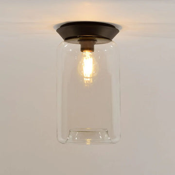 Cruet Glas Wand- und Deckenleuchte Up & Low