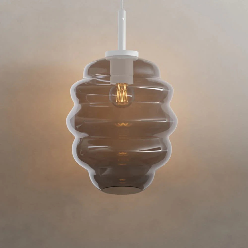 Echos Glas-Pendelleuchte Aufhängung 150cm