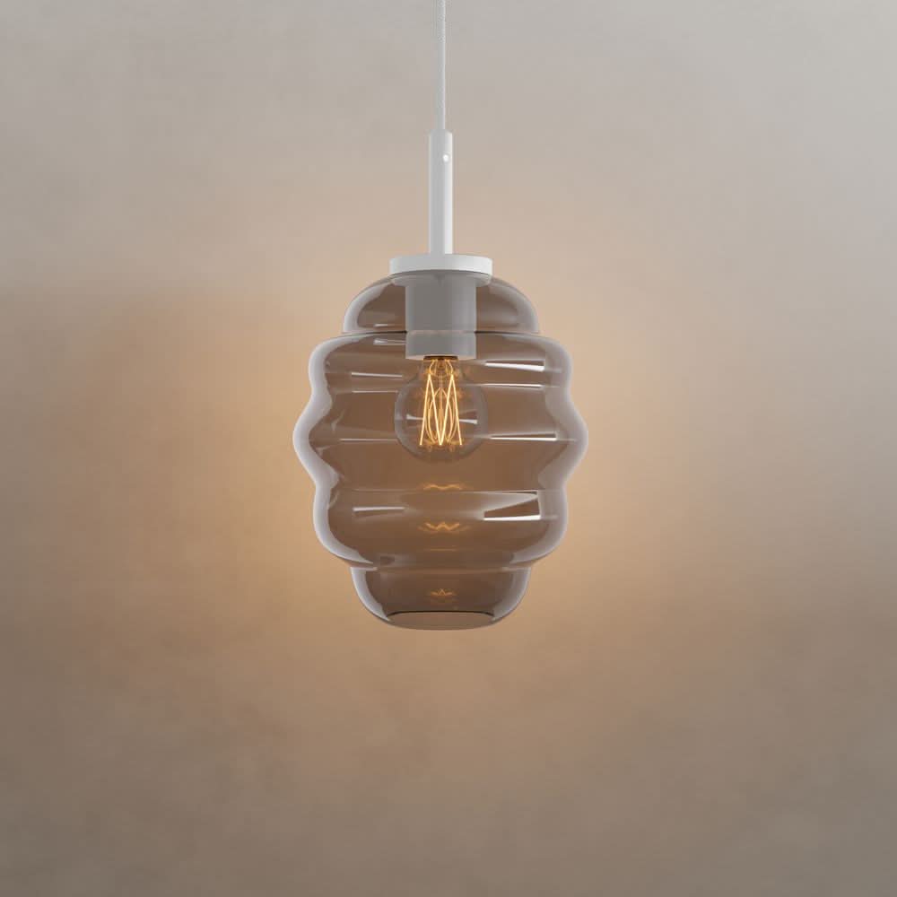 Echos Glas-Pendelleuchte Aufhängung 150cm