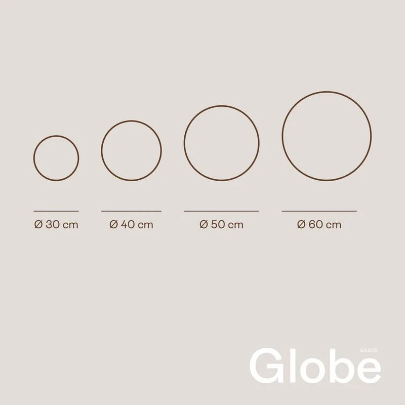 Globe pro langlebige Garten Aussenkugel Weiss