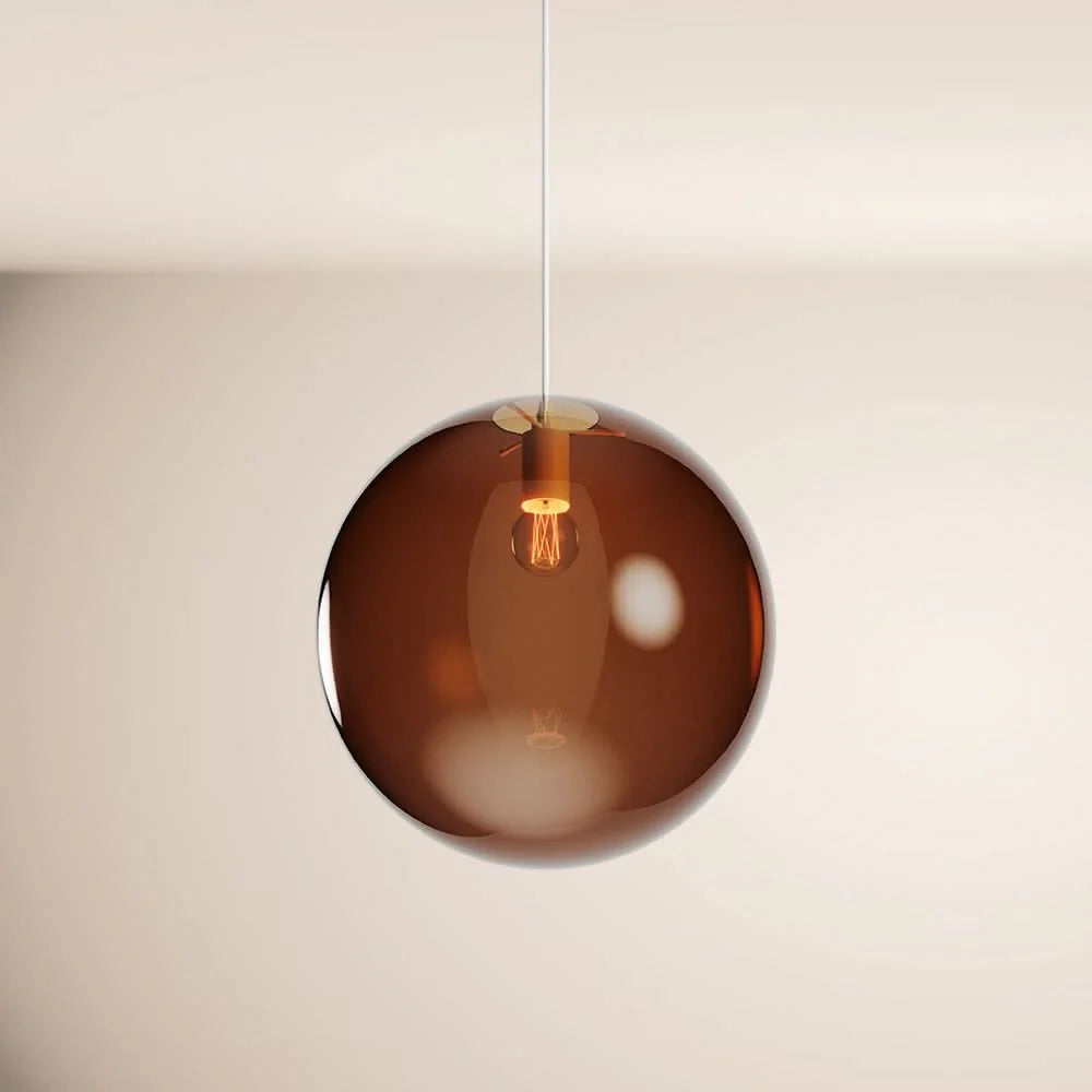 Orb Glaskugel Pendelleuchte 150 cm