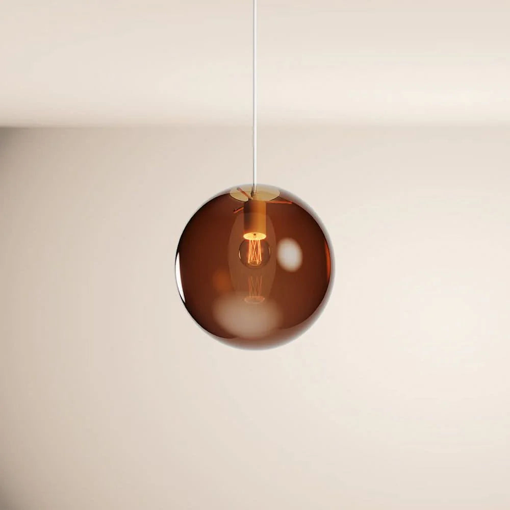 Orb Glaskugel Pendelleuchte 150 cm