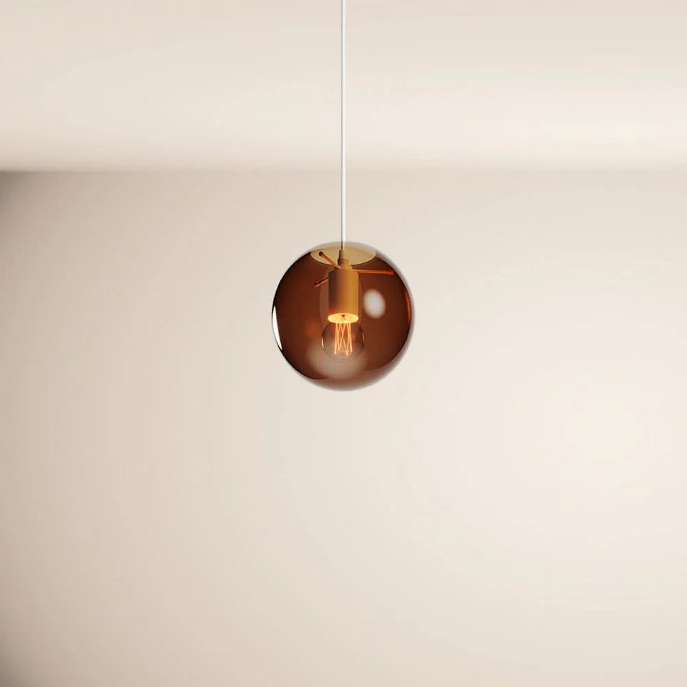 Orb Glaskugel Pendelleuchte 150 cm