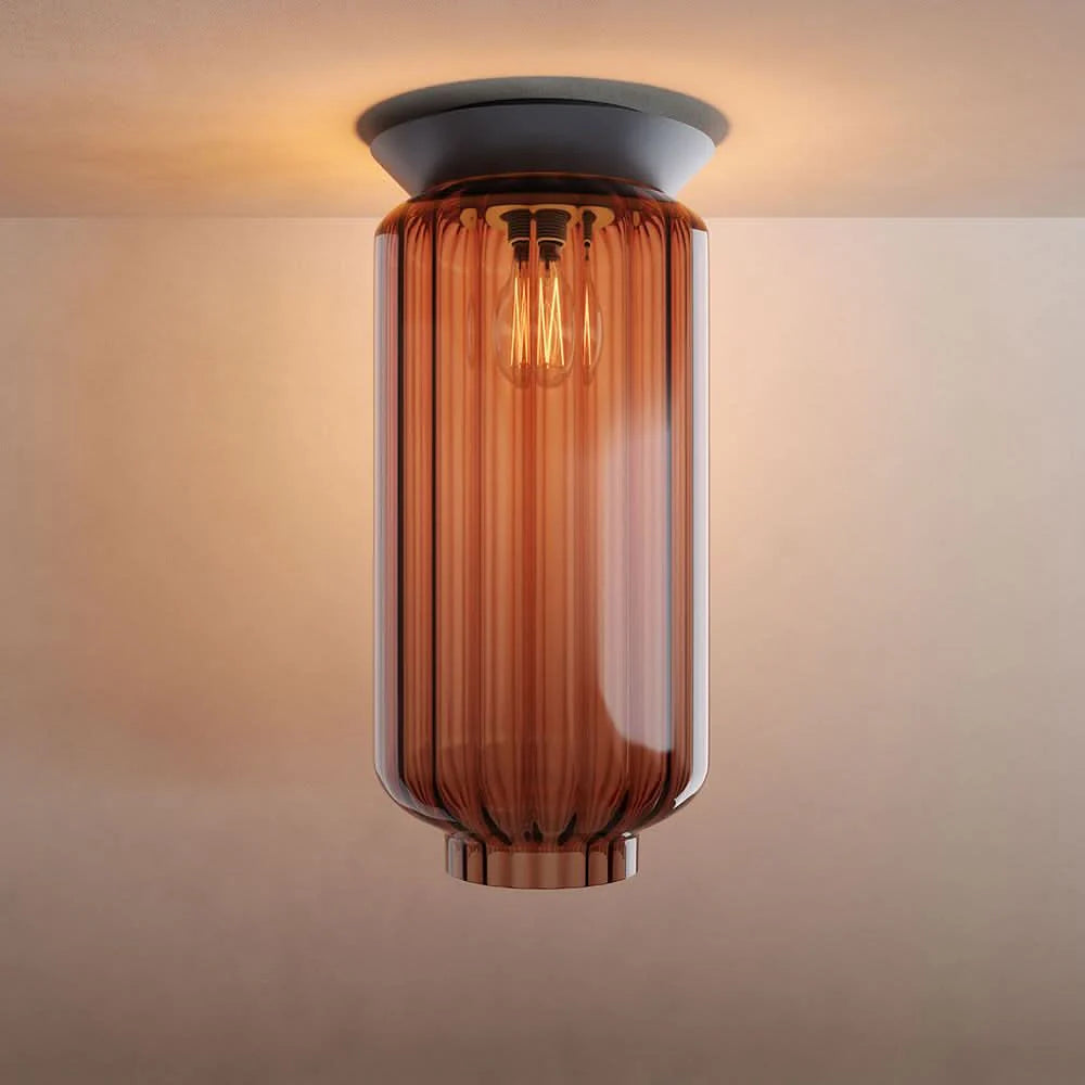 Velo Glas-Deckenleuchte E27