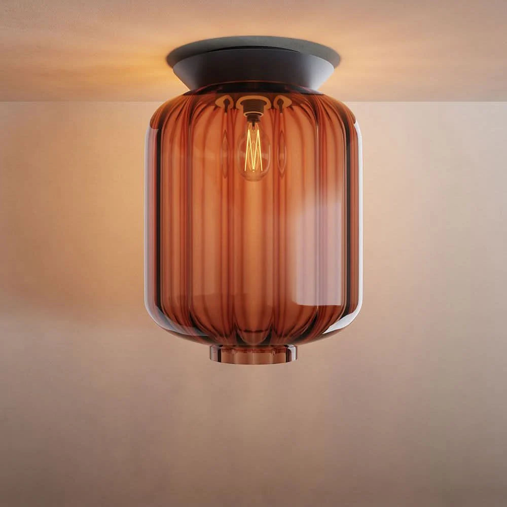 Velo Glas-Deckenleuchte E27
