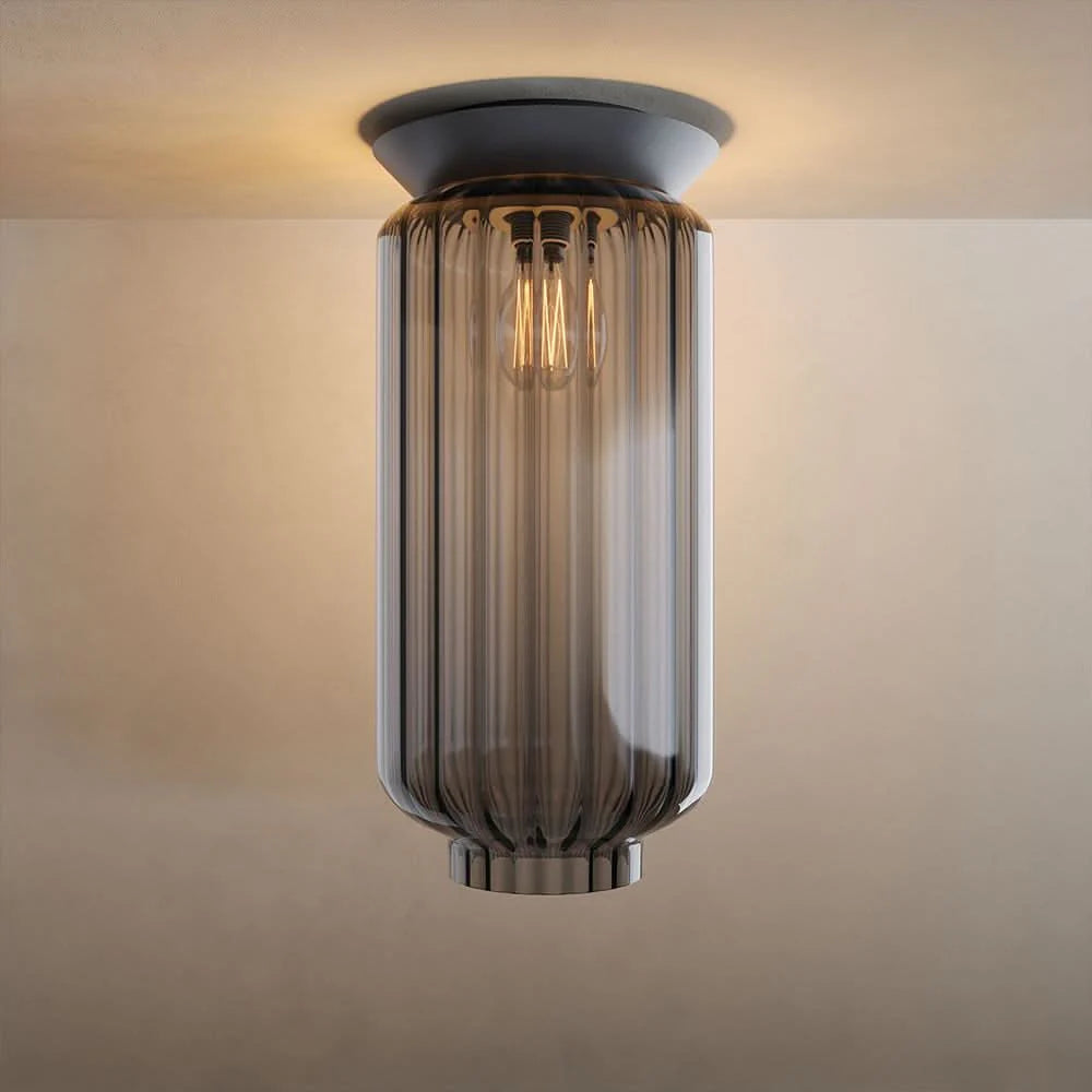 Velo Glas-Deckenleuchte E27