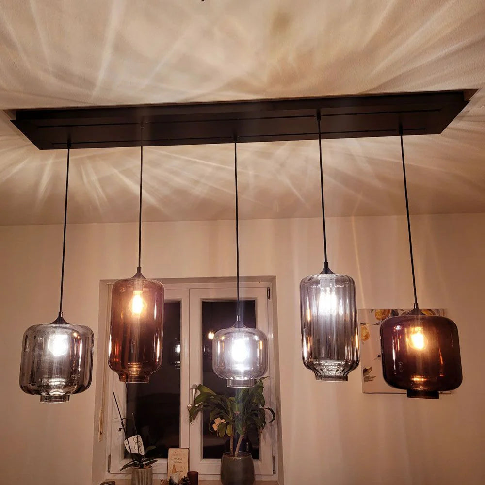 Velo Esstischlampe 3-flammig Baldachin 120cm Ø 20cm