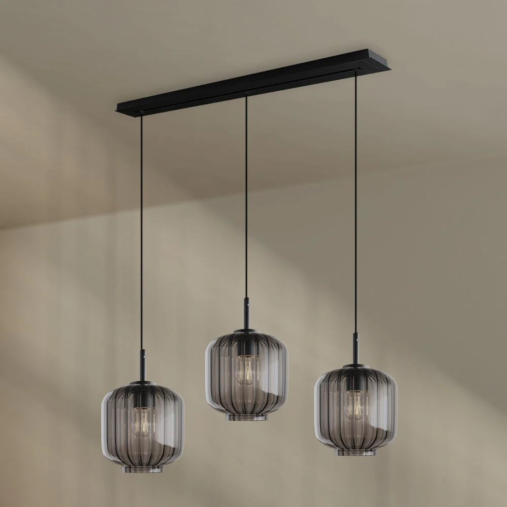 Velo Esstischlampe 3-flammig Baldachin 120cm Ø 20cm