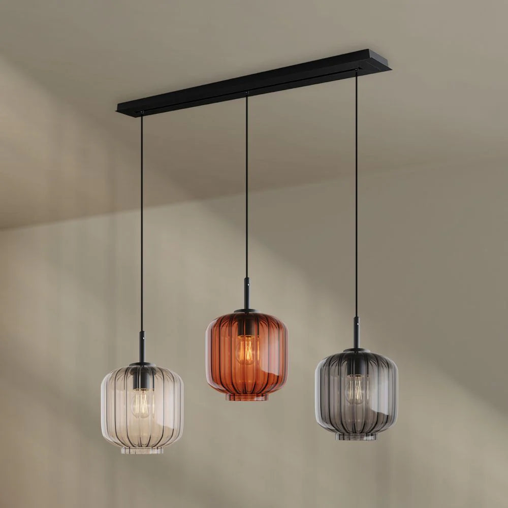 Velo Esstischlampe 3-flammig Baldachin 120cm Ø 20cm