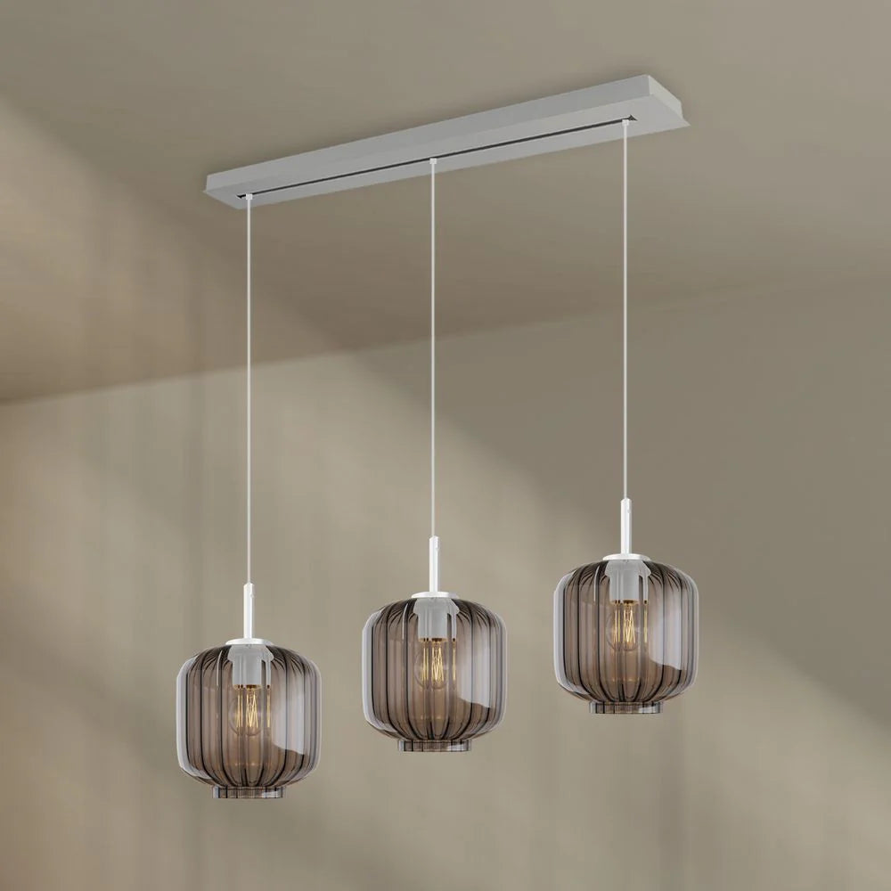 Velo Esstischlampe 3-flammig Baldachin 120cm Ø 20cm