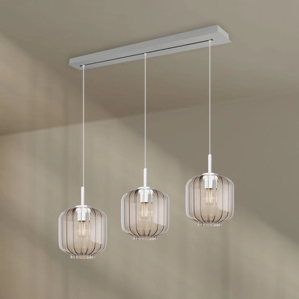 Velo Esstischlampe 3-flammig Baldachin 120cm Ø 20cm