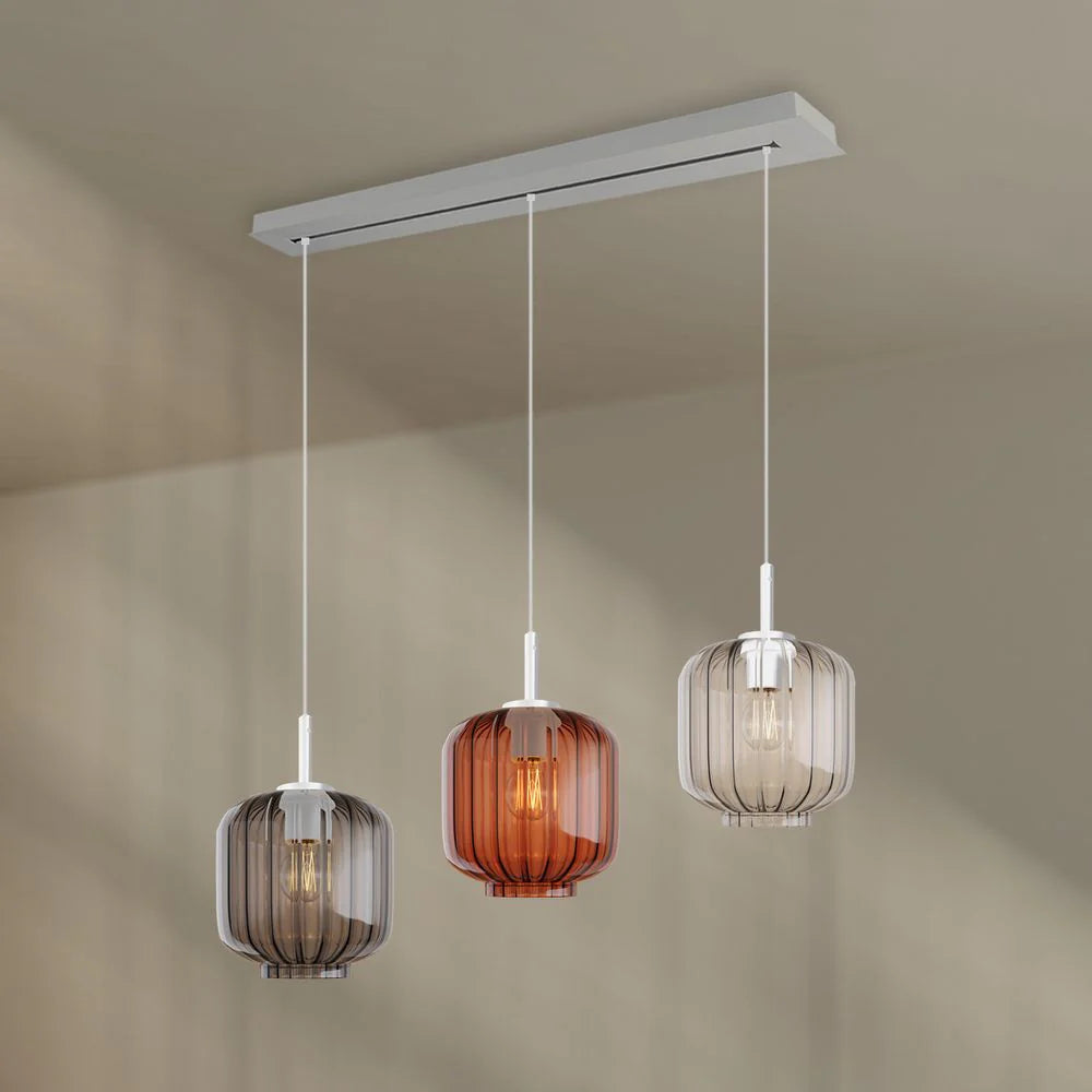 Velo Esstischlampe 3-flammig Baldachin 120cm Ø 20cm