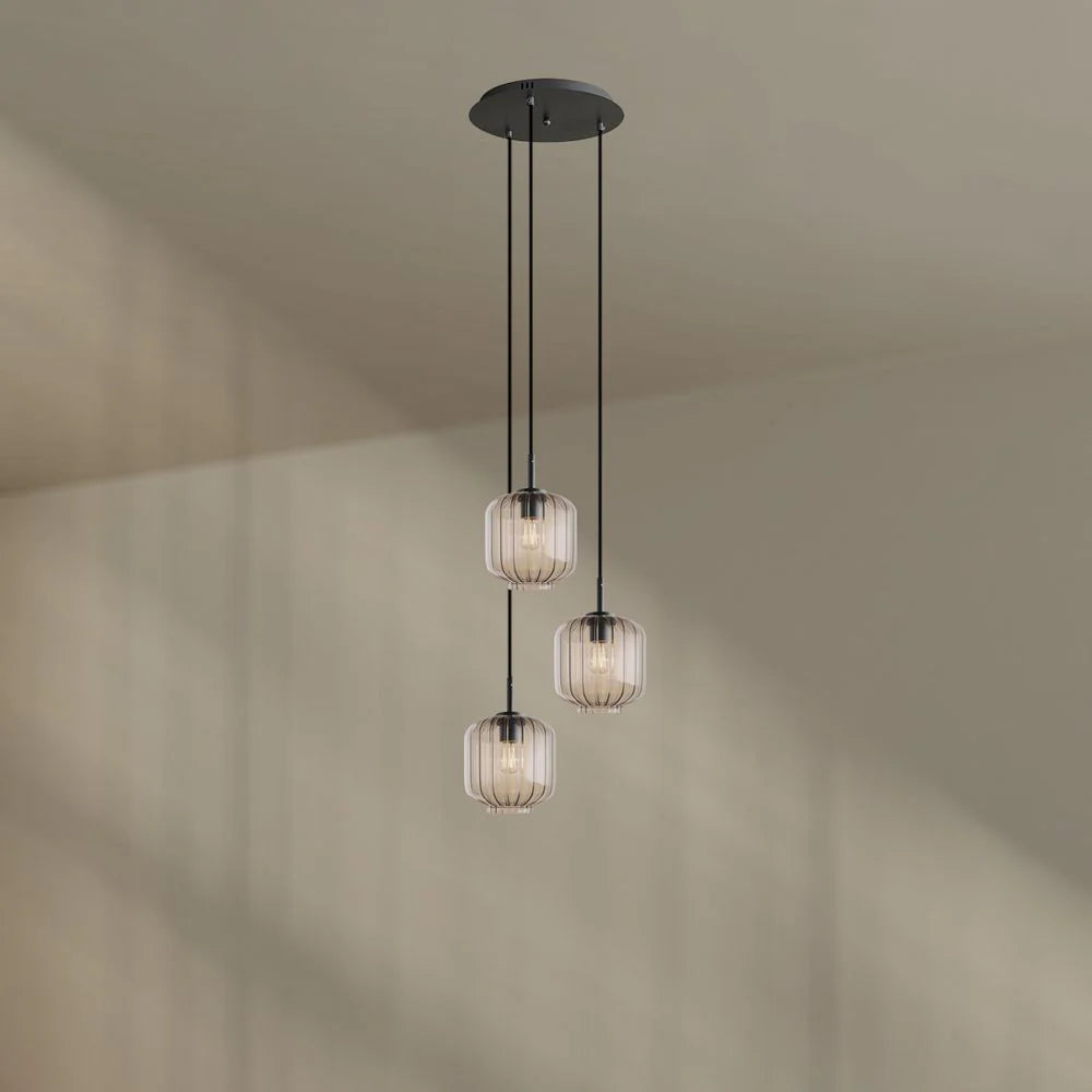 Velo 3-flammige Galerieleuchte Ø 40cm Baldachin Ø 20cm