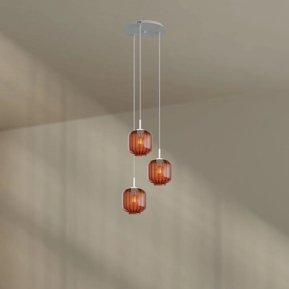 Velo 3-flammige Galerieleuchte Ø 40cm Baldachin Ø 20cm