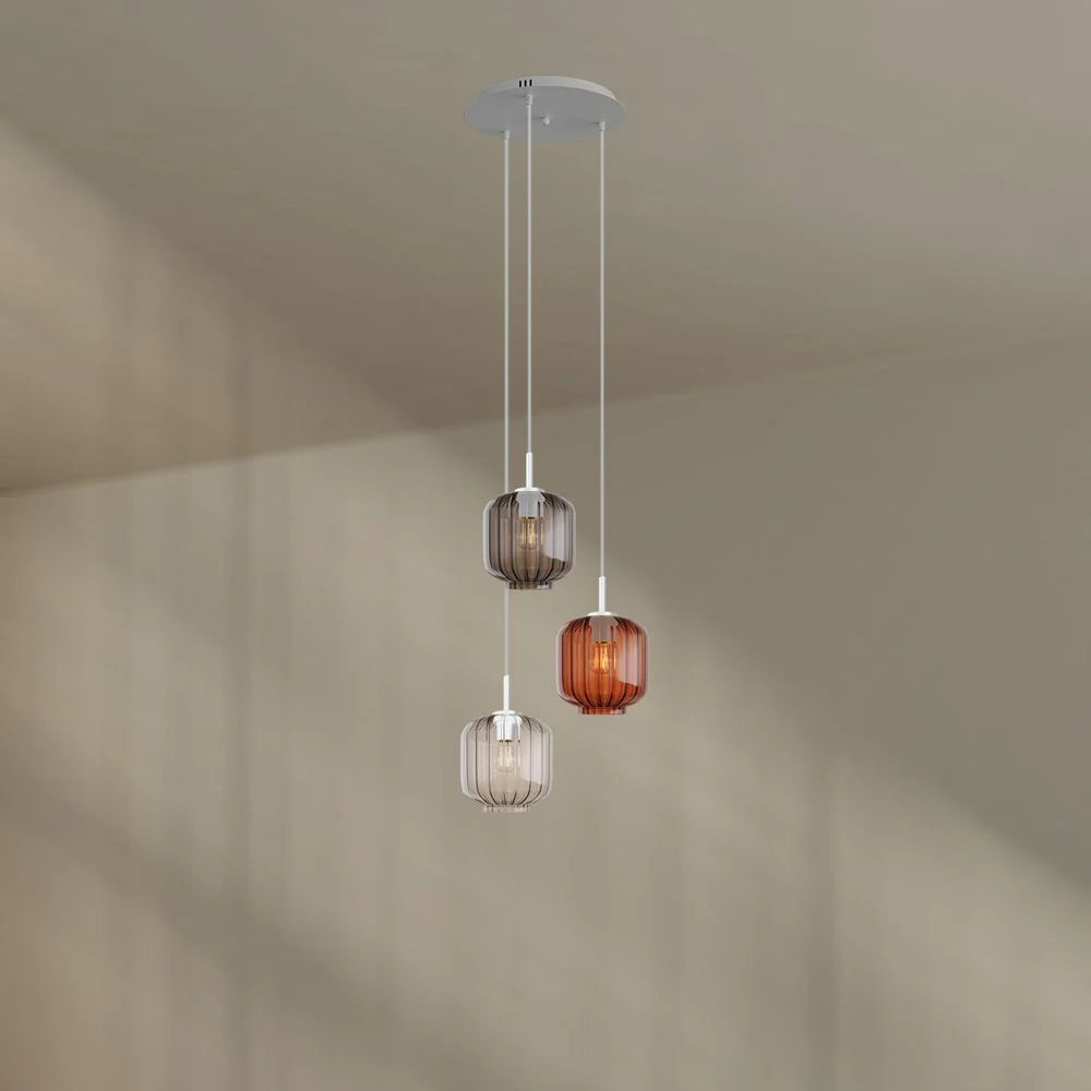 Velo 3-flammige Galerieleuchte Ø 40cm Baldachin Ø 20cm