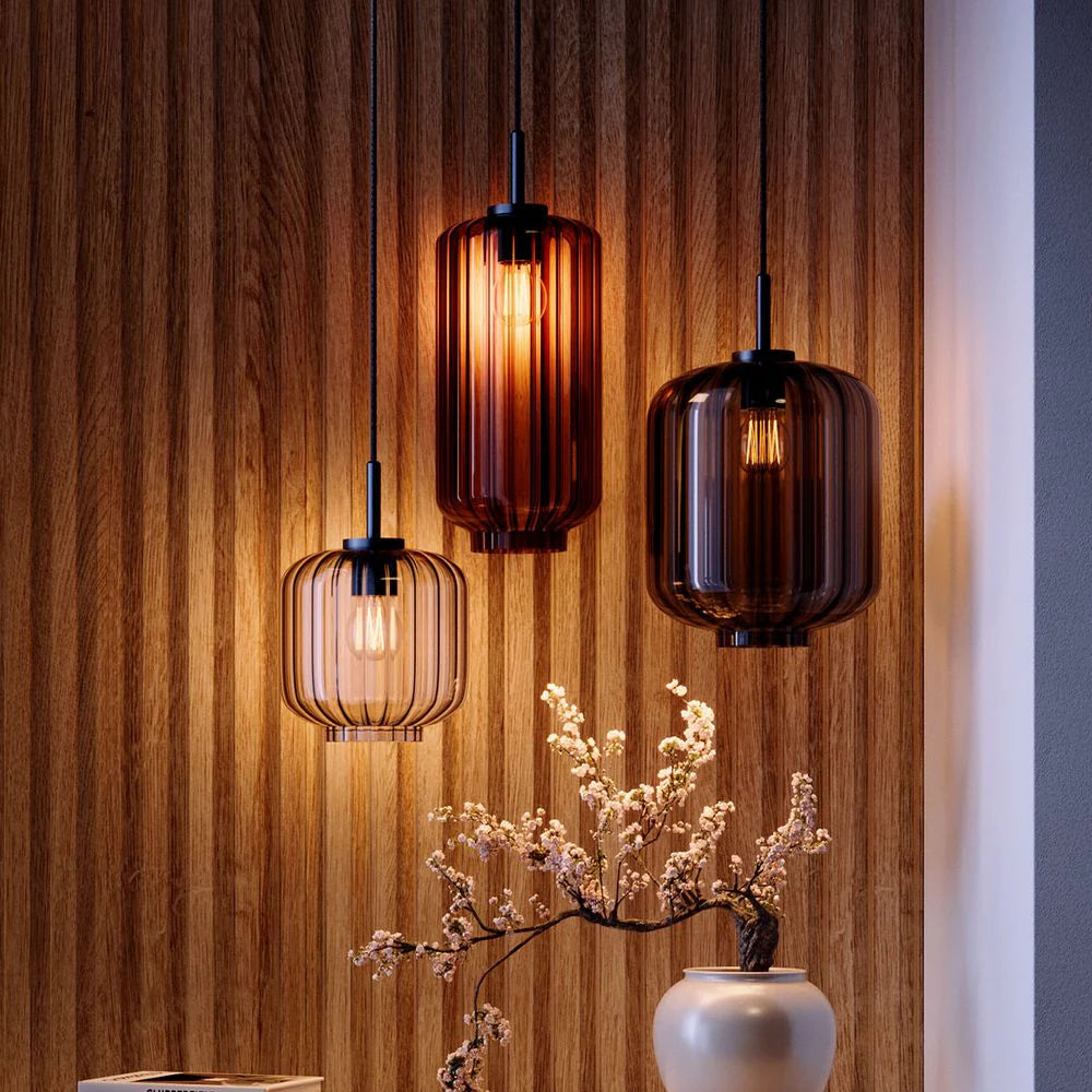 Velo Glas-Pendelleuchte Aufhängung 150cm