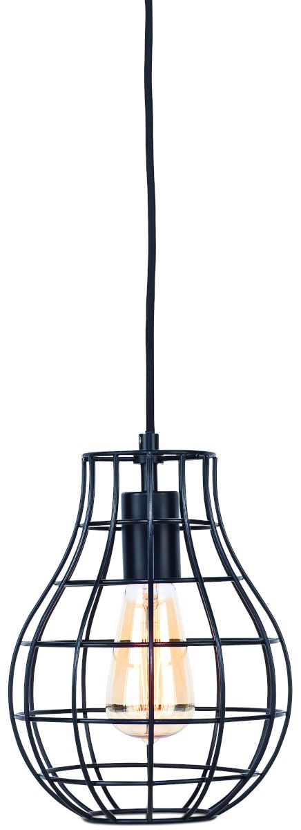 Hängeleuchte Draht Tropfen Pittsburgh schwarz