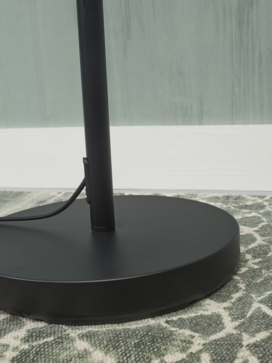 Stehleuchte Eisen Bremen 2 Schirmen schwarz