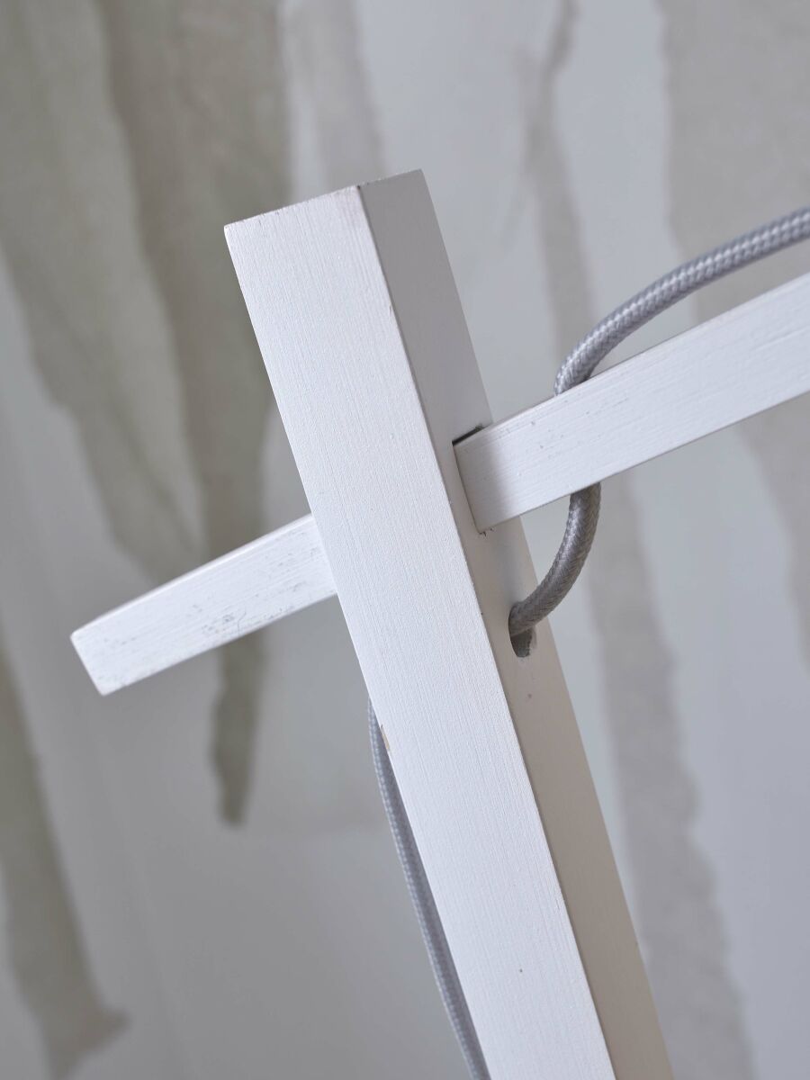 Stehleuchte Zanzibar weiss 55 cm