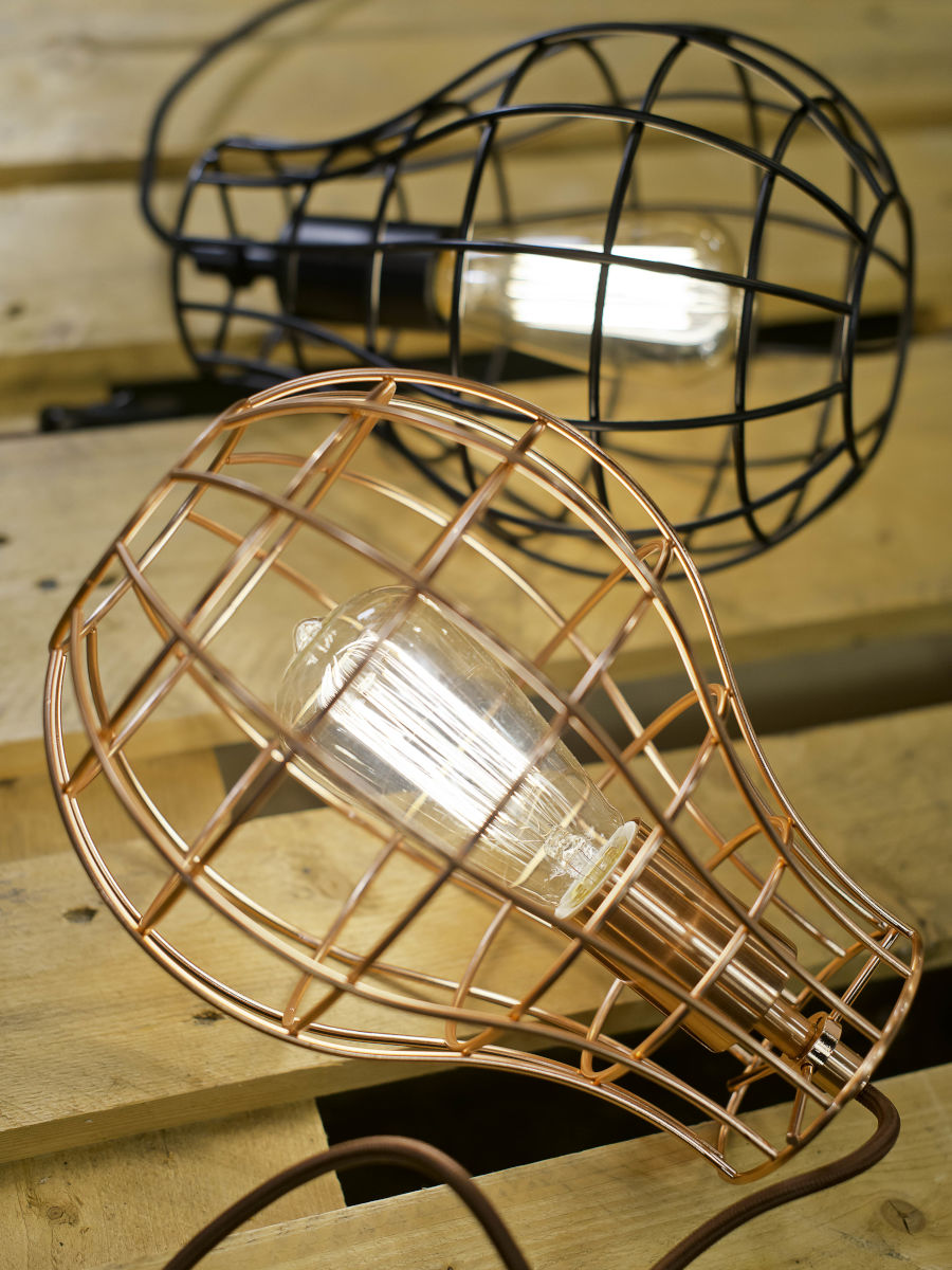 Hängeleuchte Draht Tropfen Pittsburgh schwarz