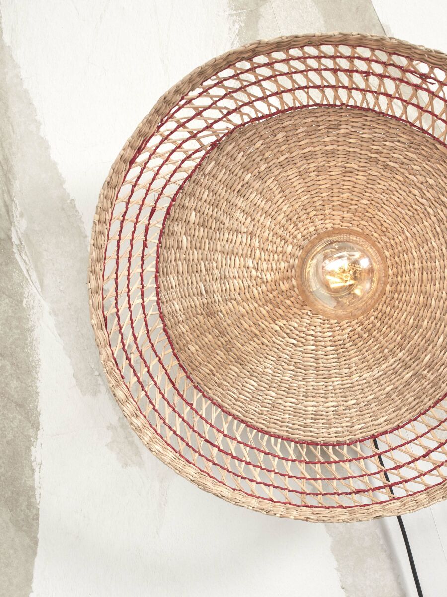 Wandleuchte Pantanal naturrot