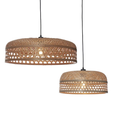 Hängeleuchte Ubud singular Satz 2 natur