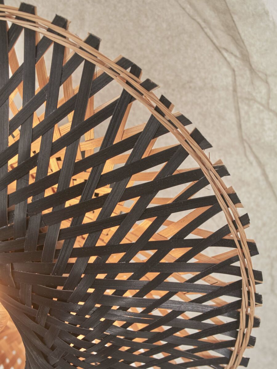 Deckenleuchte Kalimantan naturzw 60 cm