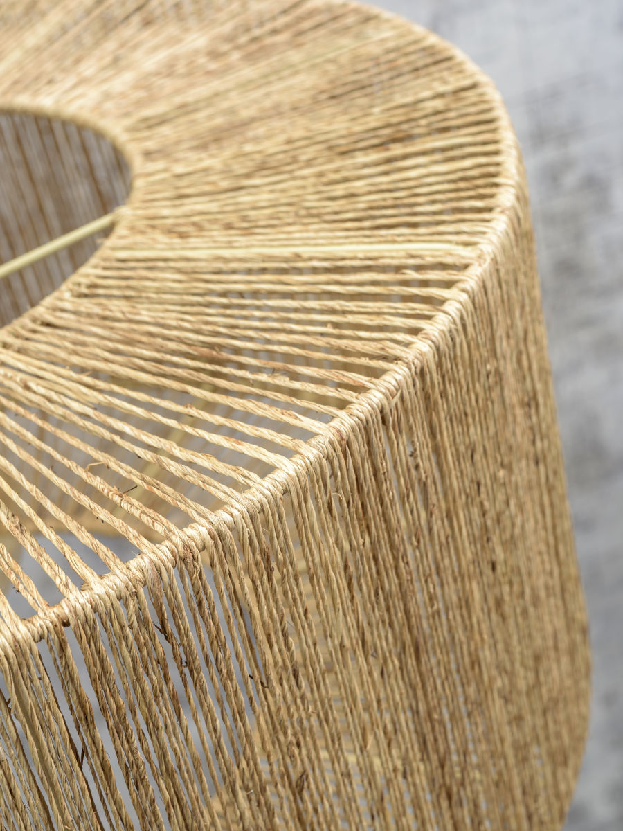 Hängeleuchte Iguazu Jute rund natur 50 cm