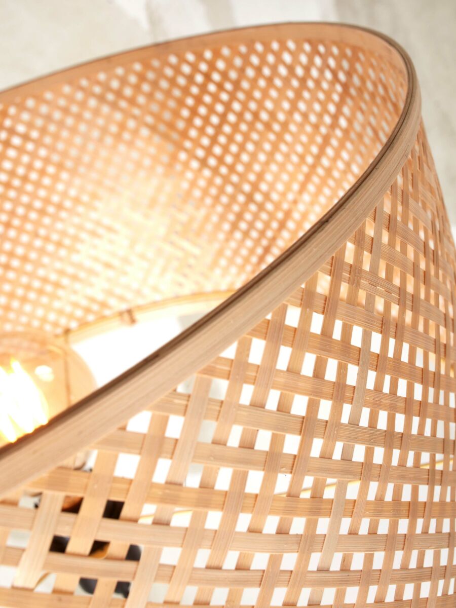 Stehleuchte Java rechteckig natur 32 cm