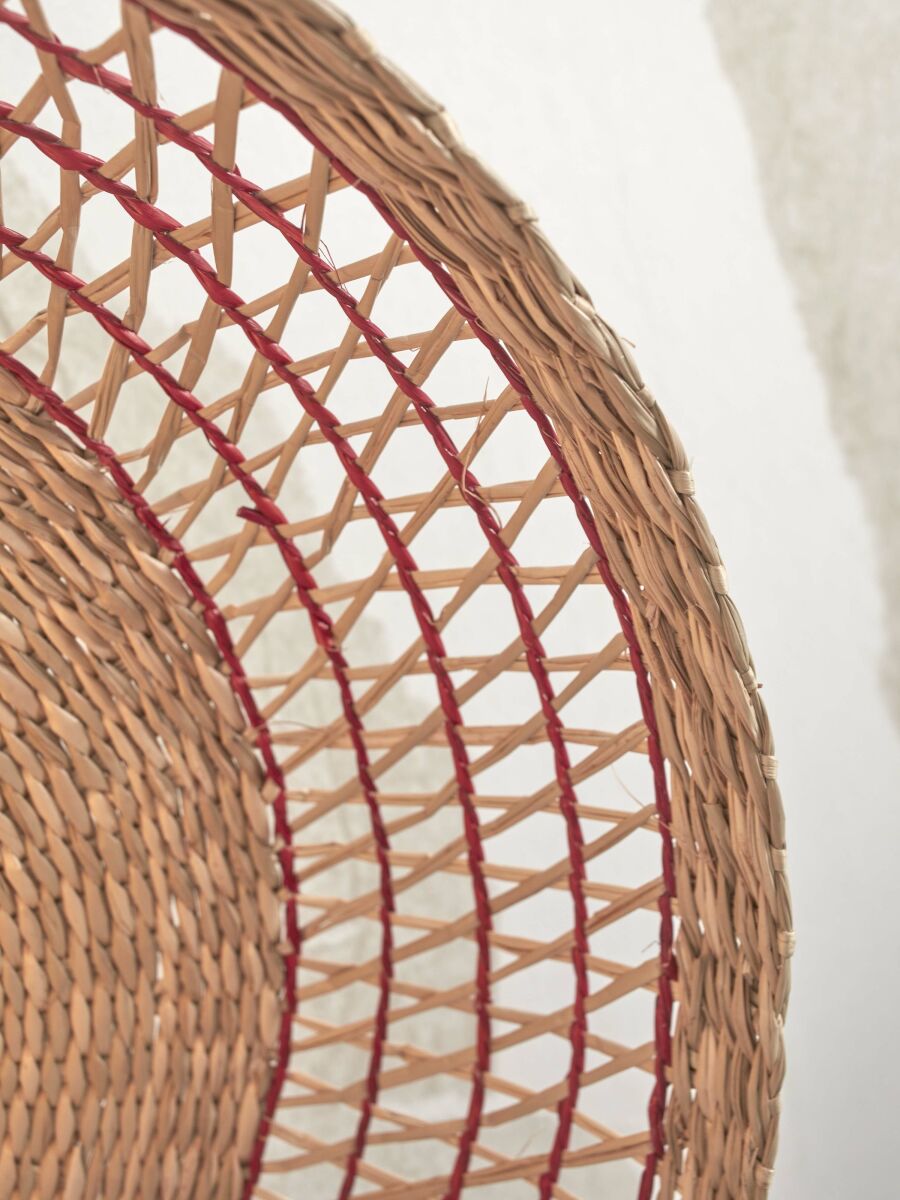 Wandleuchte Pantanal naturrot