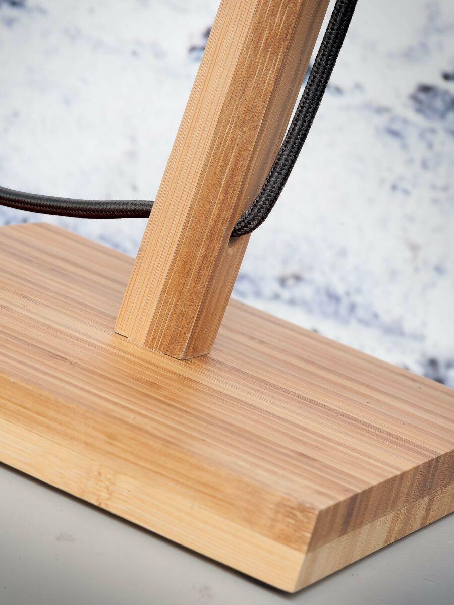 Tischleuchte Iguazu rechteckig natur30x16 natur