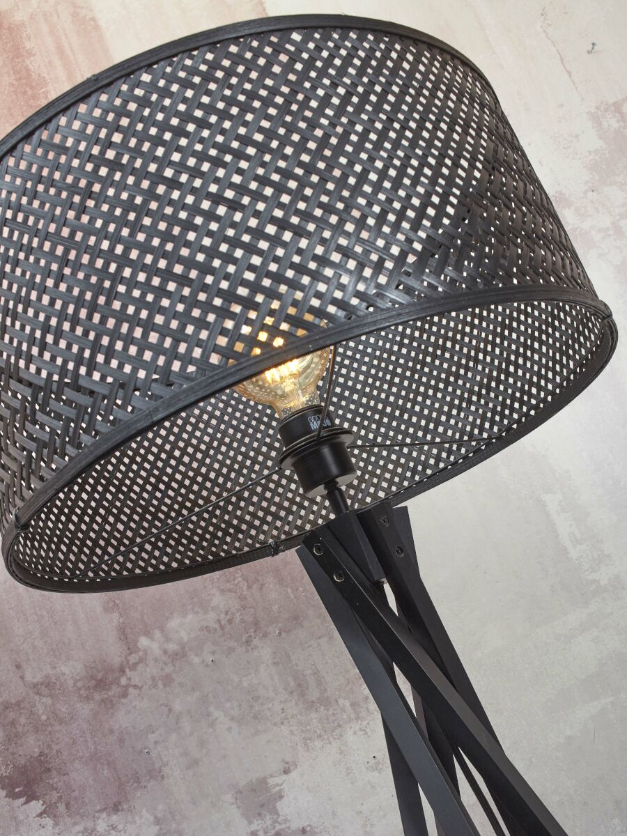 Stehleuchte Java 5 Fuss schwarz 50 cm