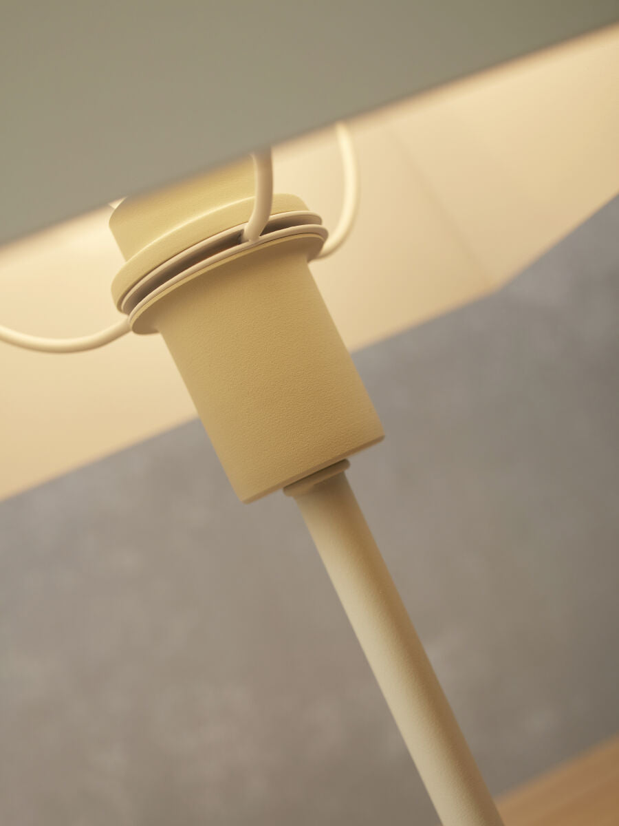 Tischleuchte Perth quadratisch sanft grün