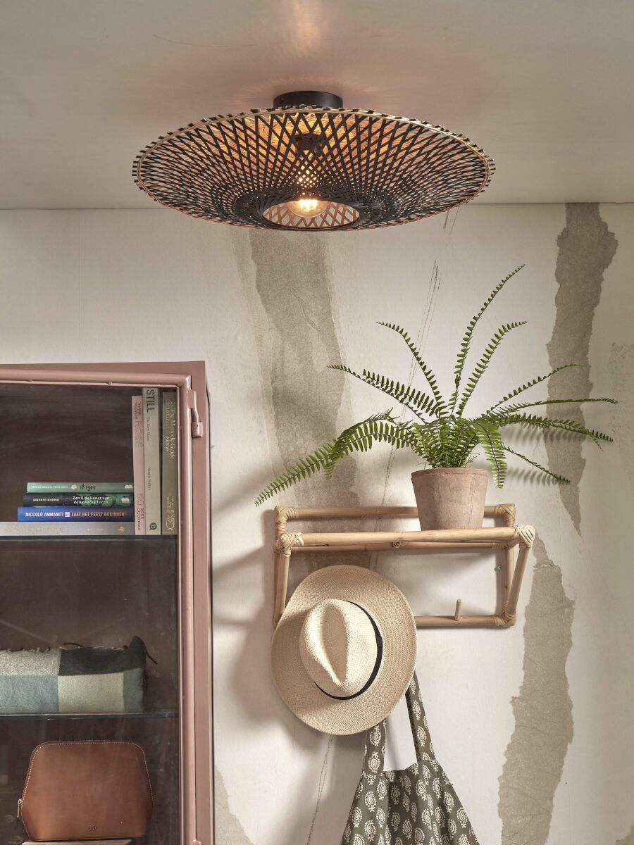 Deckenleuchte Kalimantan naturzw 60 cm