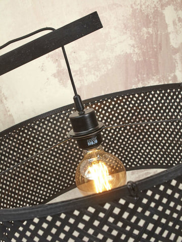 Stehleuchte Java XL schwarz 50 cm