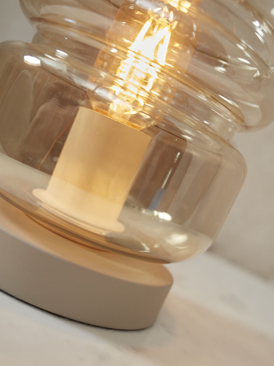 Tischleuchte Verona farbverl bernstein