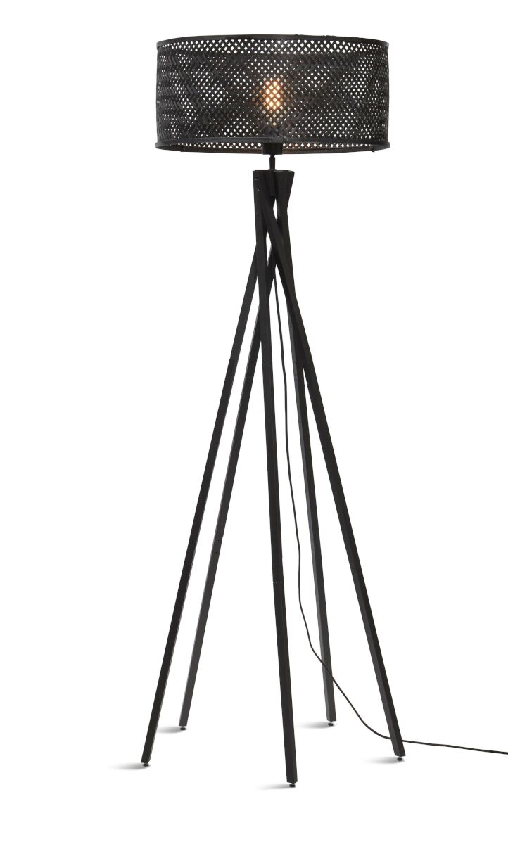 Stehleuchte Java 5 Fuss schwarz 50 cm