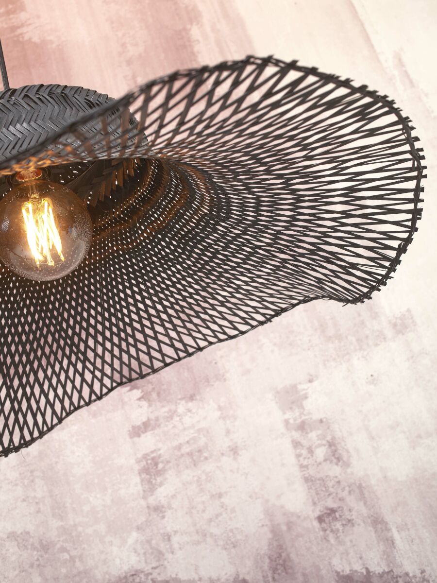 Stehleuchte Ibiza schwarz 50 cm