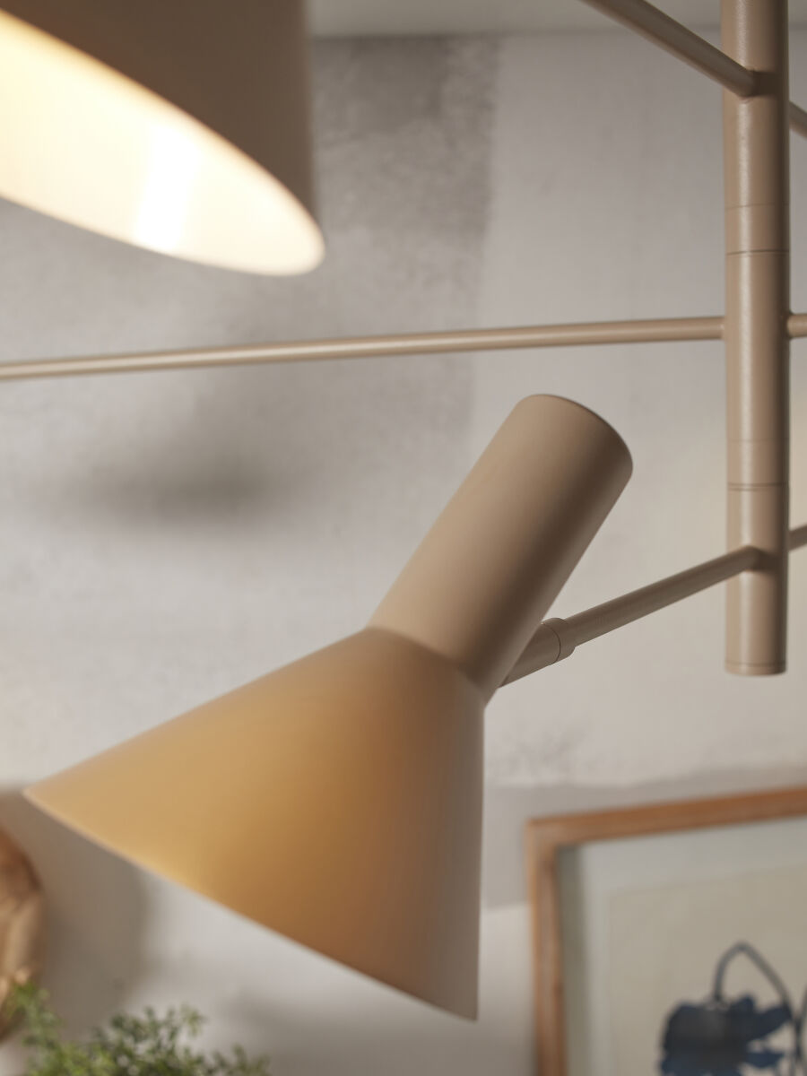 Deckenleuchte Izmir 3 armig sand