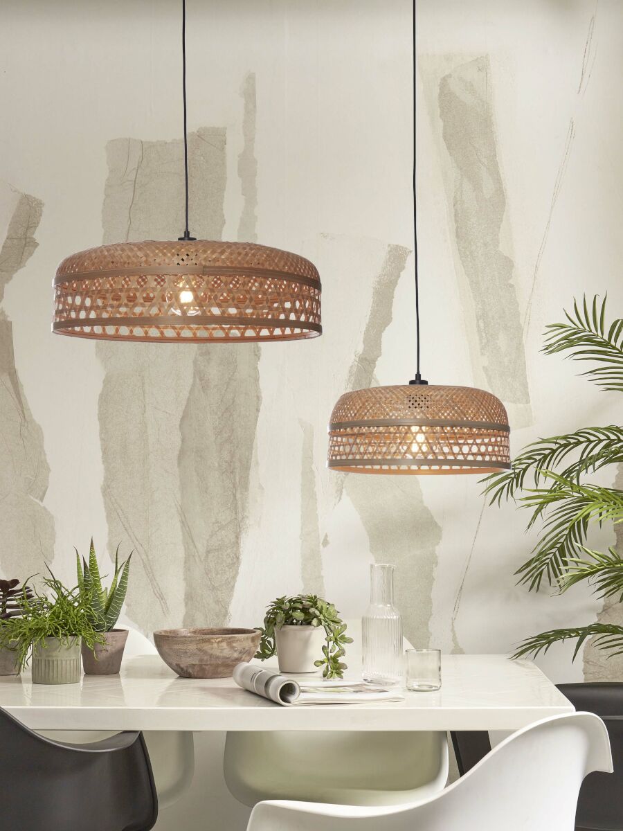 Hängeleuchte Ubud singular Satz 2 natur