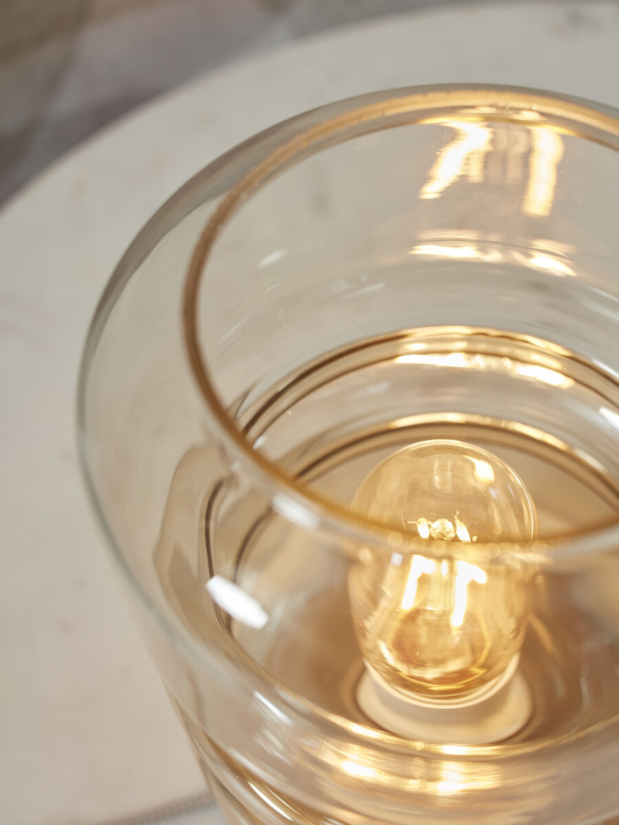 Tischleuchte Verona farbverl bernstein