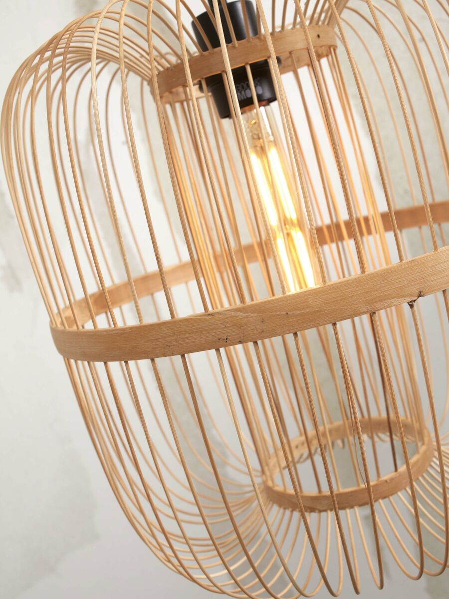 Hängeleuchte Hokkaido L 38cm natur