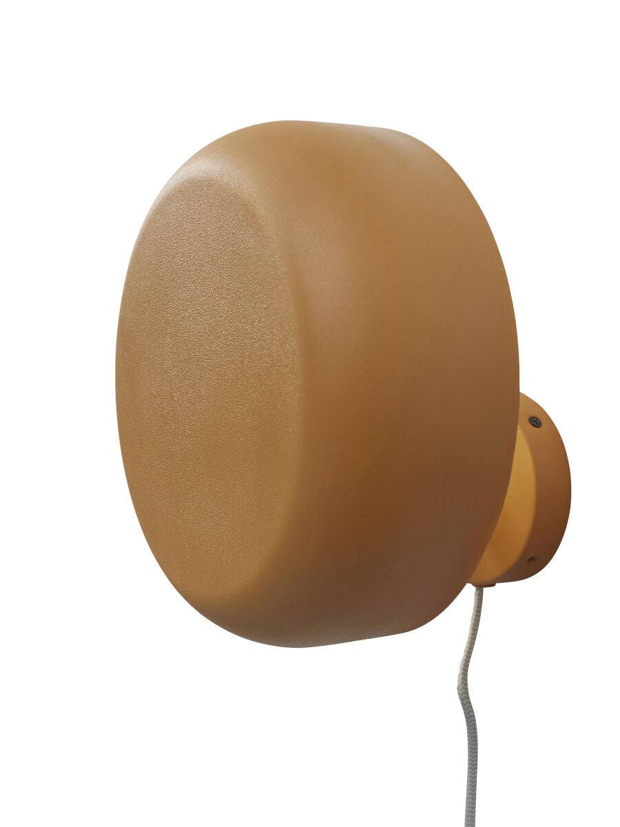 Wandleuchte Eisen Porto senffarben