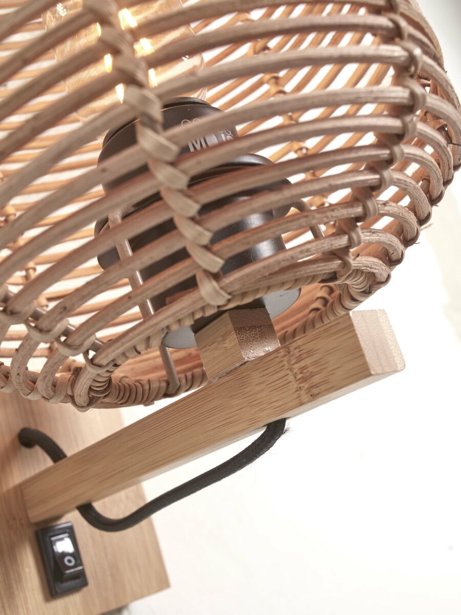 Wandleuchte Tanami Kocher S natur