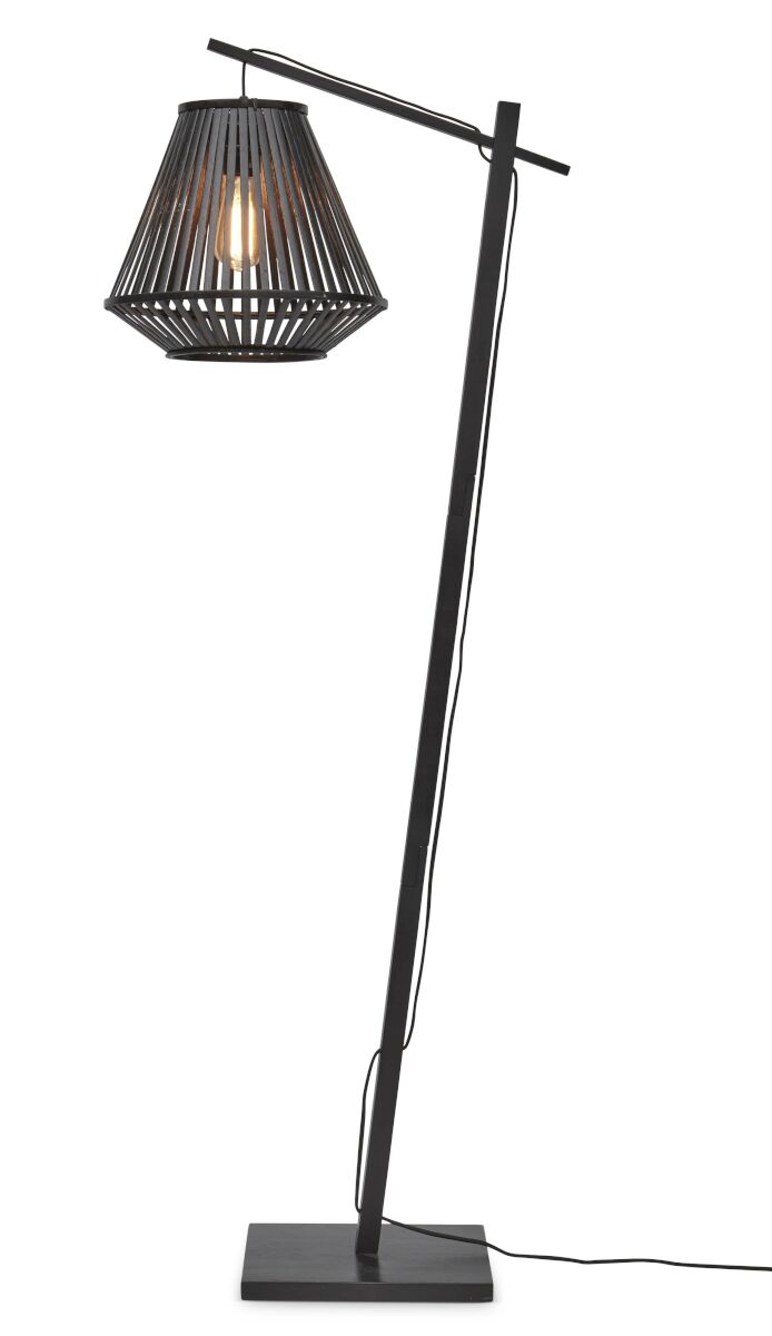 Stehleuchte Merapi S schwarz diamond schwarz