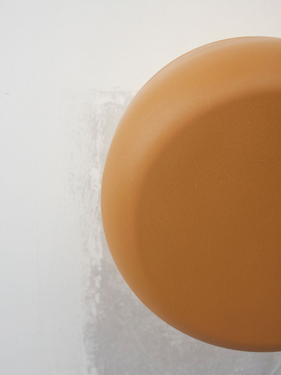 Wandleuchte Eisen Porto senffarben