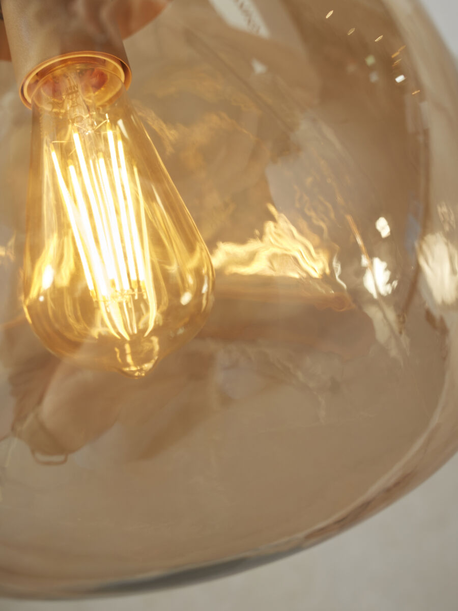 Hängeleuchte Helsinki Stein bernstein